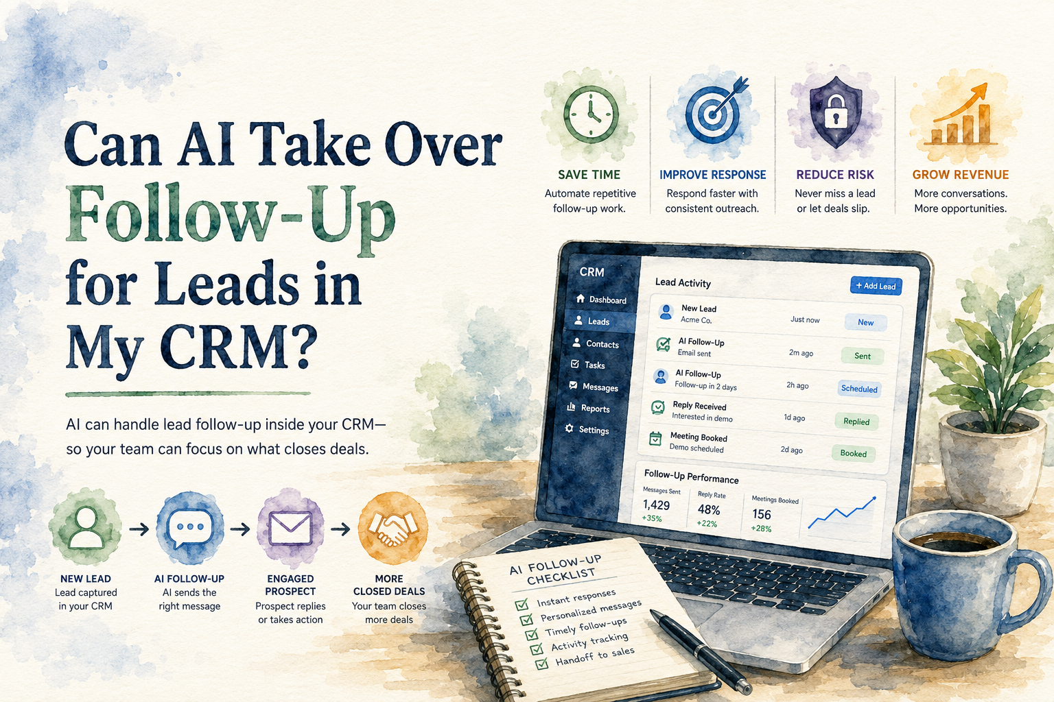 Can AI Take Over Follow-Up for Leads in My CRM?