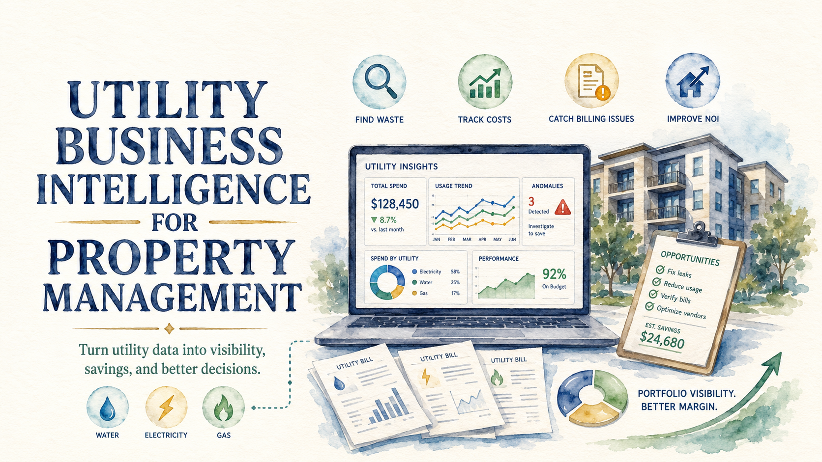 Utility Business Intelligence for Property Management